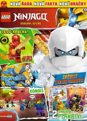 LEGO Ninjago Magazyn 10 2023 CZ Wersja Domklocków pl