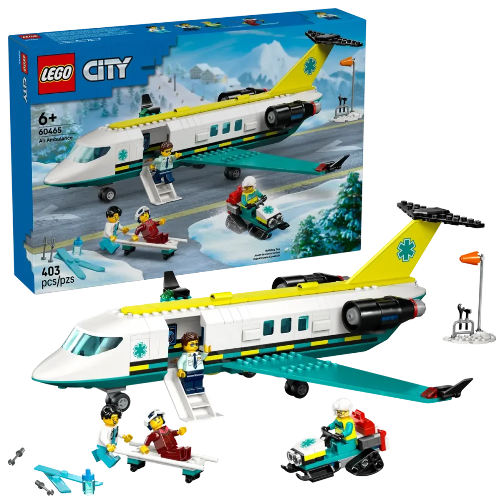 LEGO® City 60465 Lietadlo záchranárskej služby