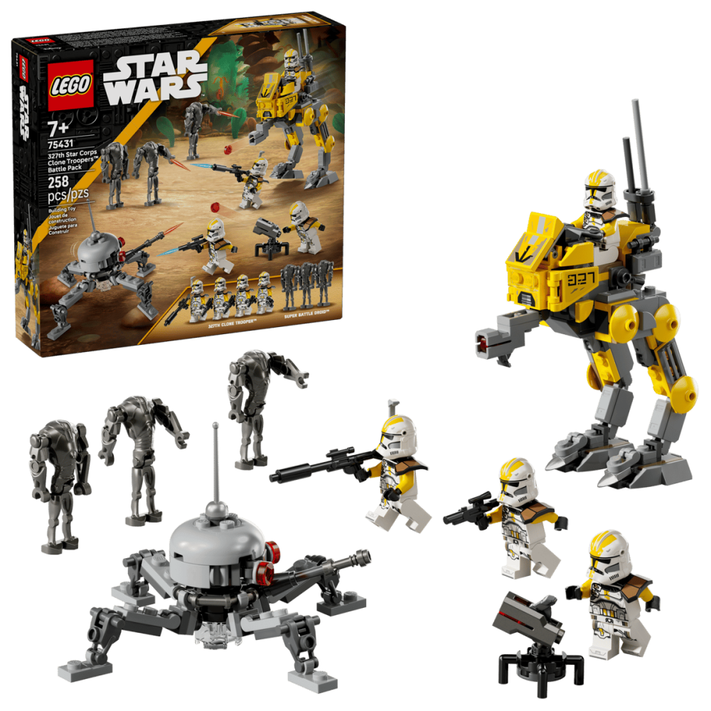 LEGO® Star Wars™ 75431 Bojový balíček klonových vojakov z 327. hviezdneho zboru