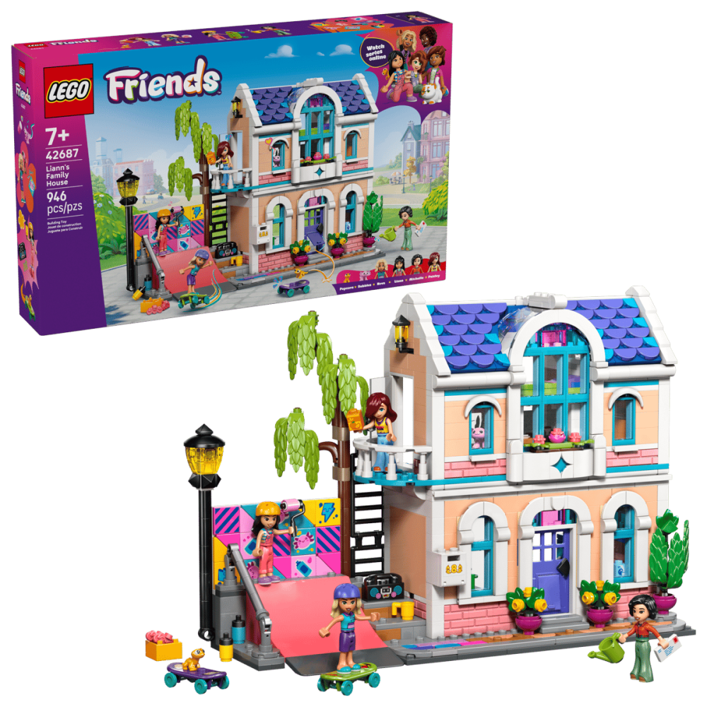 LEGO® Friends 42687 Liann a jej rodinný dom
