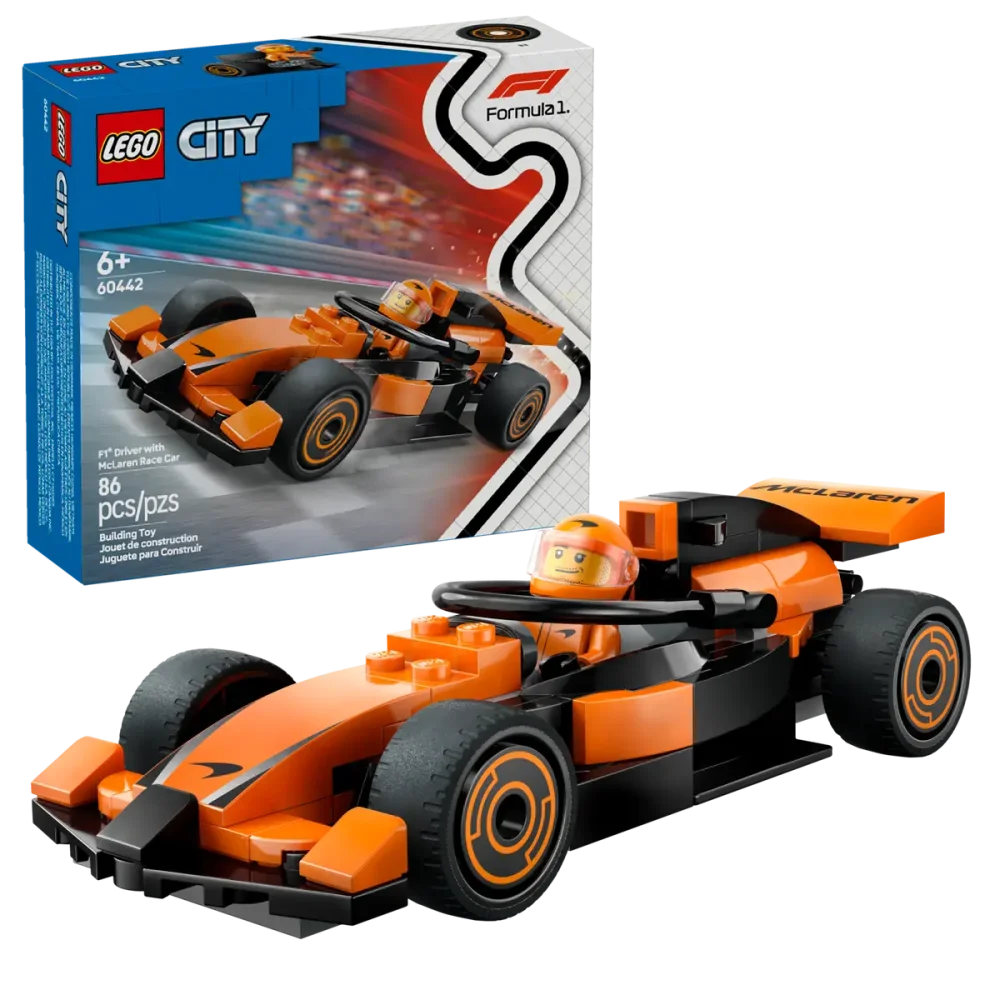 LEGO® City 60442 Jazdec F1® s pretekárskym autom McLaren