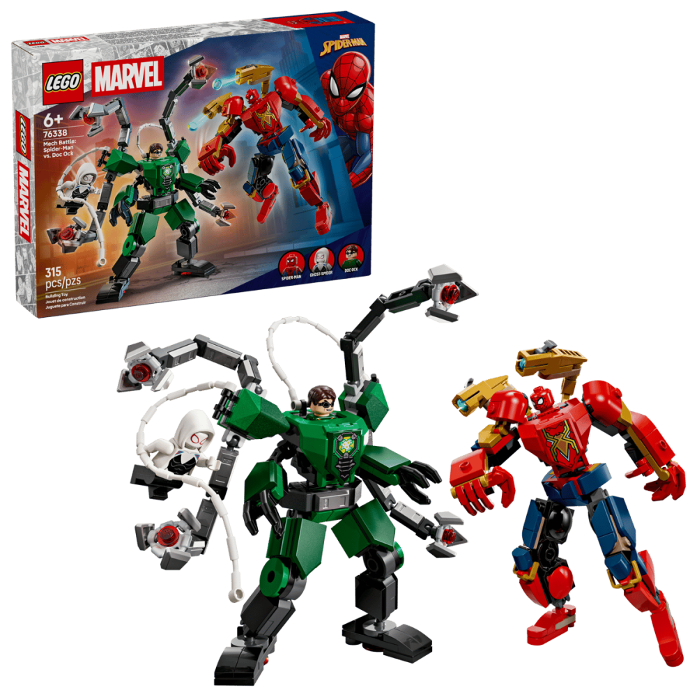 LEGO® Super Heroes 76338 Bitka robotov: Spider-Man vs. Doc Ock