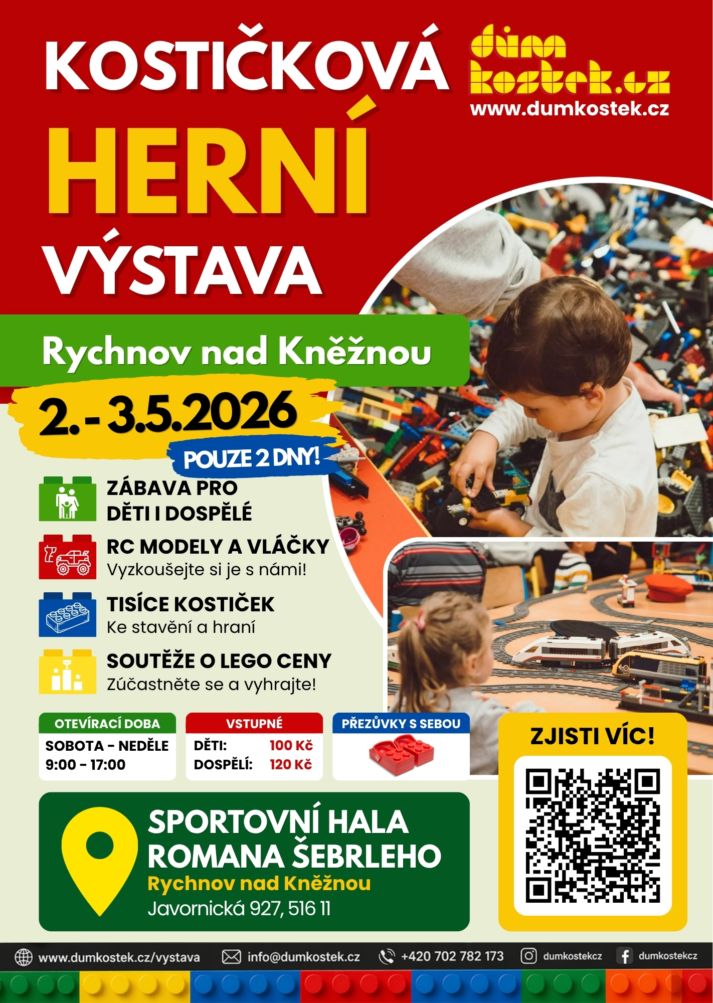 Kostičková Herní Výstava Důmkostek.cz v Rychnově nad Kněžnou Květen 2026