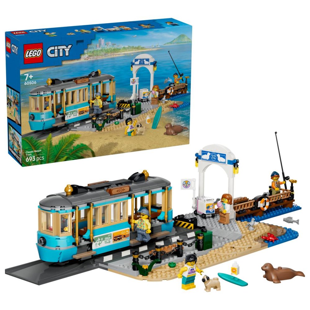 LEGO® City 60506 Historická plážová električka