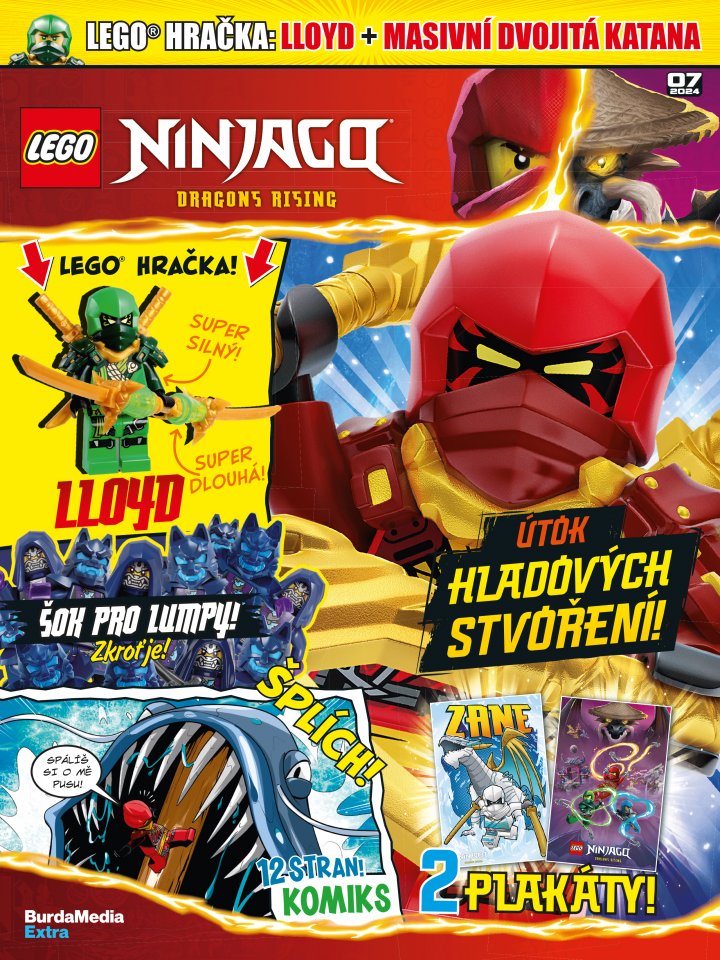 Časopis LEGO® Ninjago 7/2024 CZ verzia