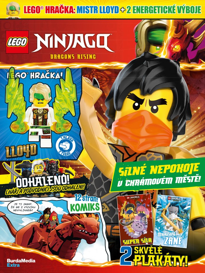 Časopis LEGO® Ninjago 1/2025 CZ verzia