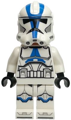 sw1337 Clone Trooper, 501st Legion (Phase 2) - White Arms, Nougat Head, Helmet with Holes