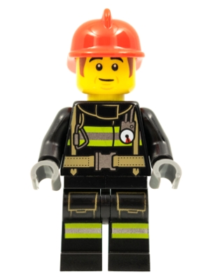 hol248 Fire Fighter - Bob, Red Hat