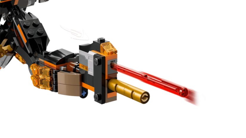LEGO® NINJAGO® 71854 Cole's Mission Mech & Dragon Zane