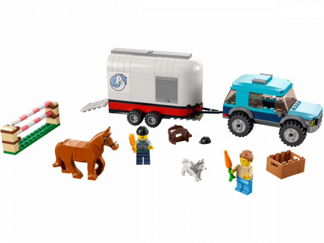 LEGO® City 60327 Przyczepa do przewozu koni
