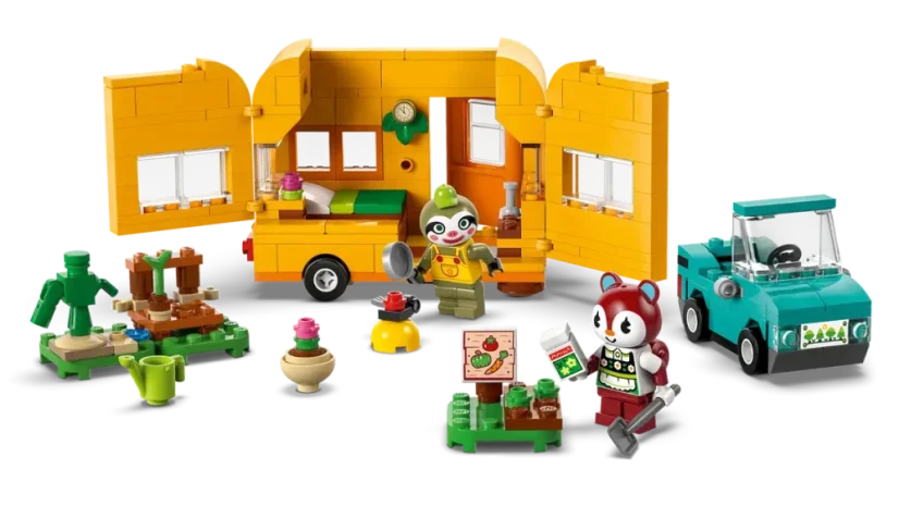 LEGO® Animal Crossing™ 77054 Leif, karavan a zahradnictví