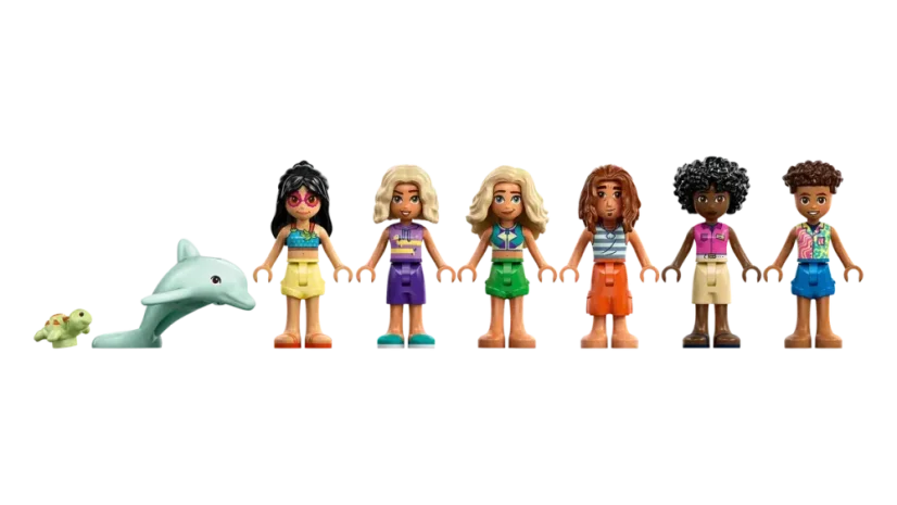 LEGO® Friends 42673 Rodinná dovolená u pláže