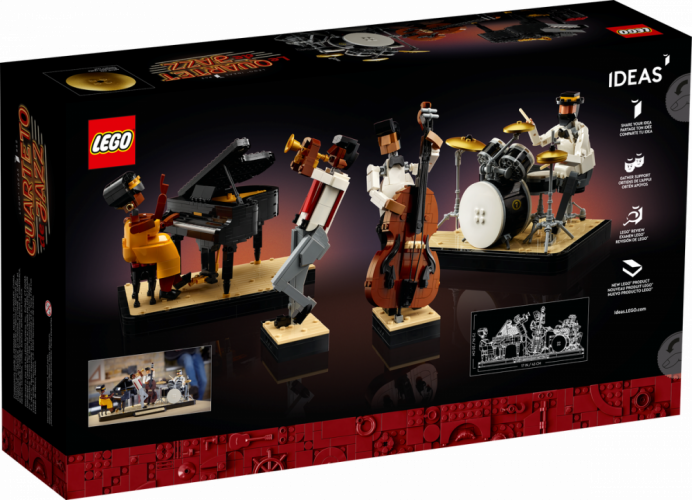 LEGO® Ideas 21334 Kwartet jazzowy
