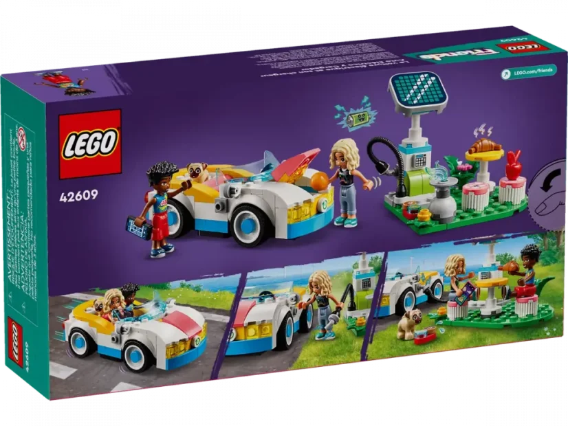 LEGO® Friends 42609 Elektromobil s nabíjačkou