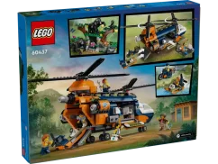 LEGO® City 60437 Helikopter badaczy dżungli w bazie