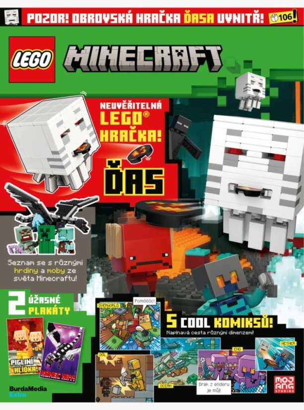 Časopis LEGO® Minecraft 4/2025 CZ verzia