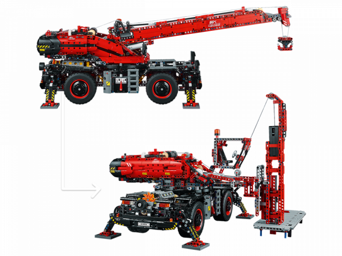 LEGO® Technic 42082 Terénní jeřáb