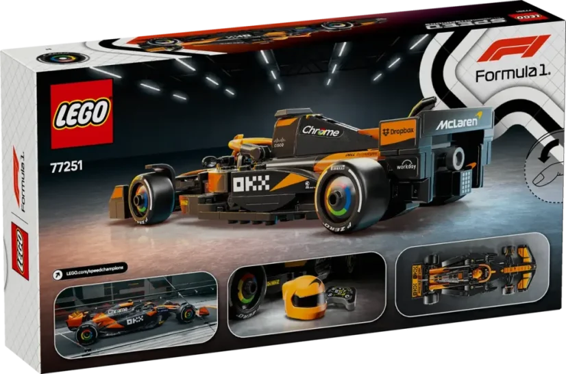 LEGO® Speed Champions 77251 McLaren F1® Team MCL38 Race Car