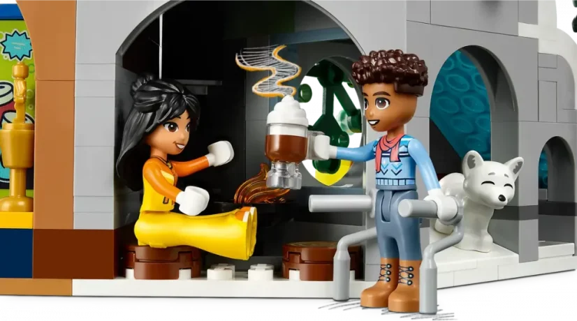 LEGO® Friends 41756 Lyžařský resort s kavárnou