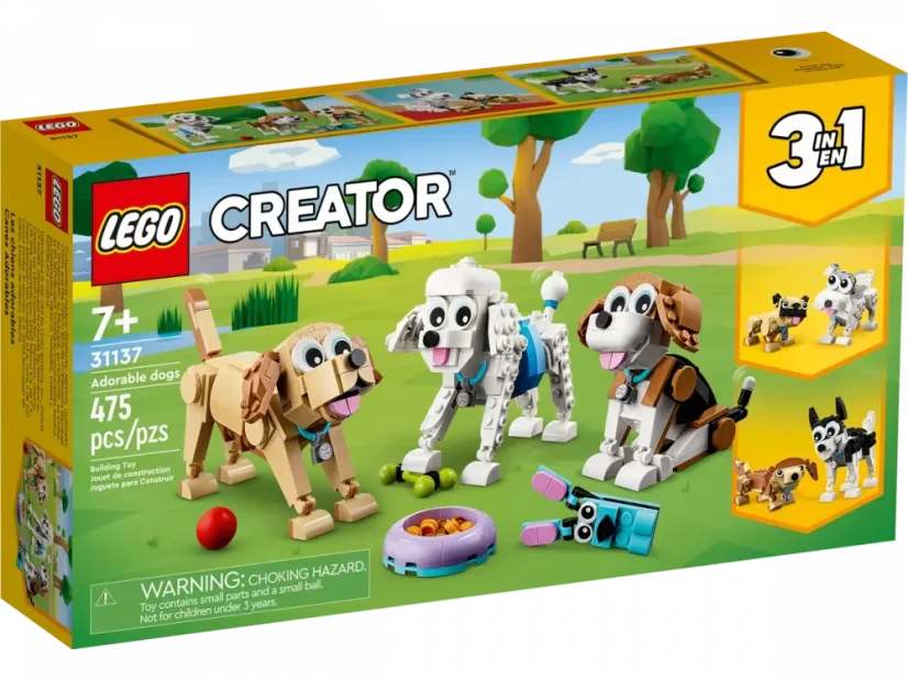 LEGO® Creator 31137 Roztomilí pejsci