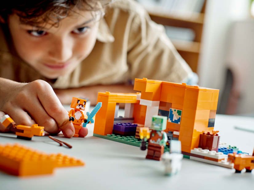 LEGO® Minecraft 21178 Siedlisko lisów