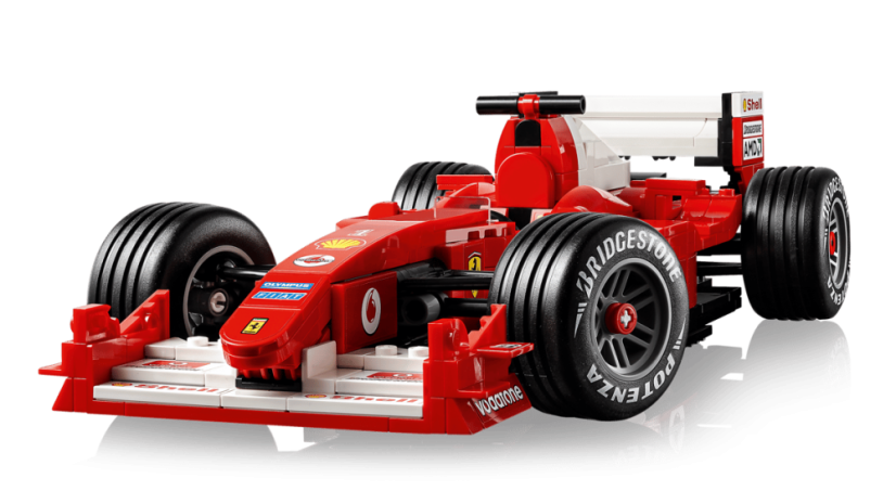 LEGO® ICONS 11375 Ferrari F2004 & Michael Schumacher