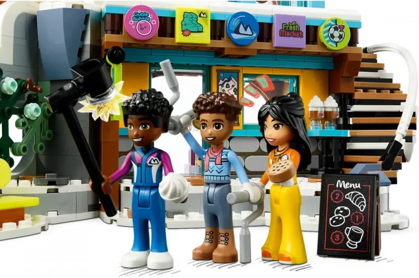 LEGO® Friends 41756 Lyžařský resort s kavárnou