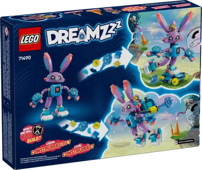 LEGO® DREAMZzz™ 71490 Izzie a herní králíček Bunchurro