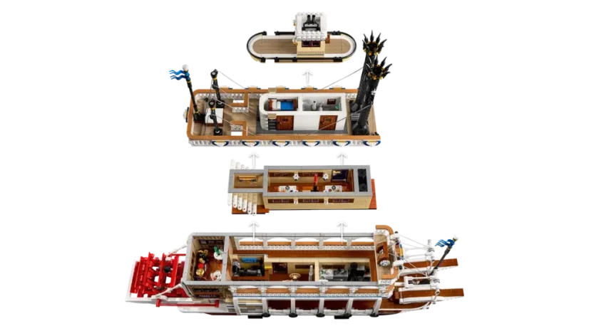 LEGO® Ideas 21356 Riečny parník