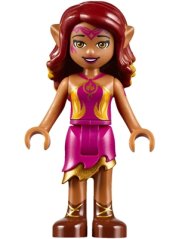 elf036 Azari Firedancer - Magenta and Gold