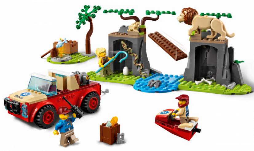 LEGO® City 60301 Záchranárske terénne auto do divočiny