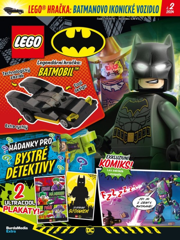 LEGO® Batman 2/2024 Magazine CZ Version