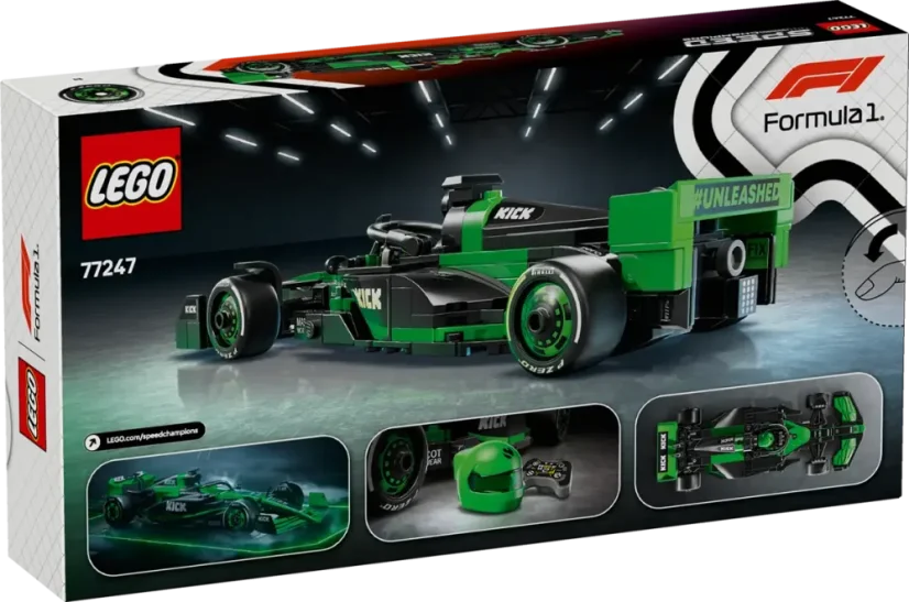 LEGO® Speed Champions 77247 Pretekárske auto KICK Sauber F1® Team C44