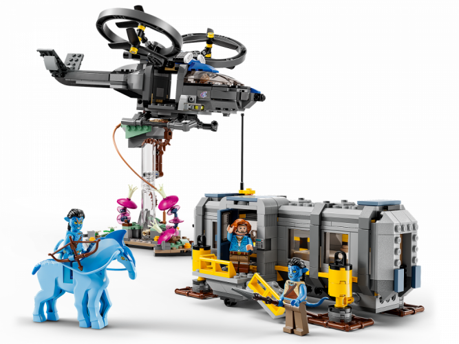 LEGO Avatar 75573 "Lietajúce hory: Stanica 26 a RDA Samson"