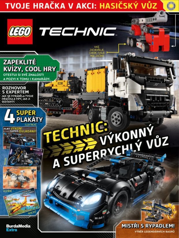 LEGO® Technic  1/2025 Magazine CZ Version