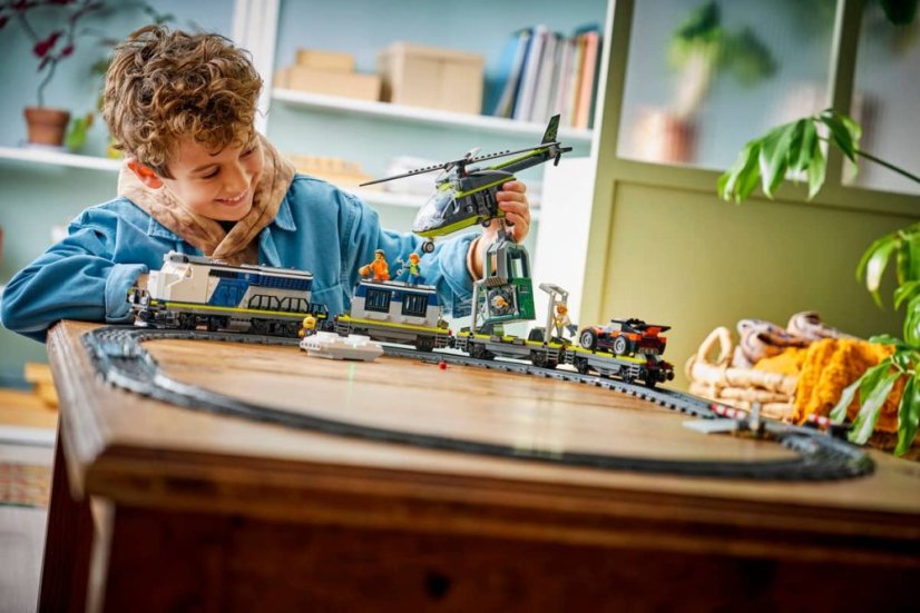 LEGO® City 60508 Loupež v policejním vlaku