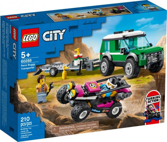 LEGO® City 60288 Preprava pretekárskych bugín