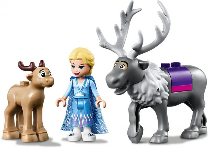 LEGO® Disney 41166 Elsa a dobrodružstvo s povozom