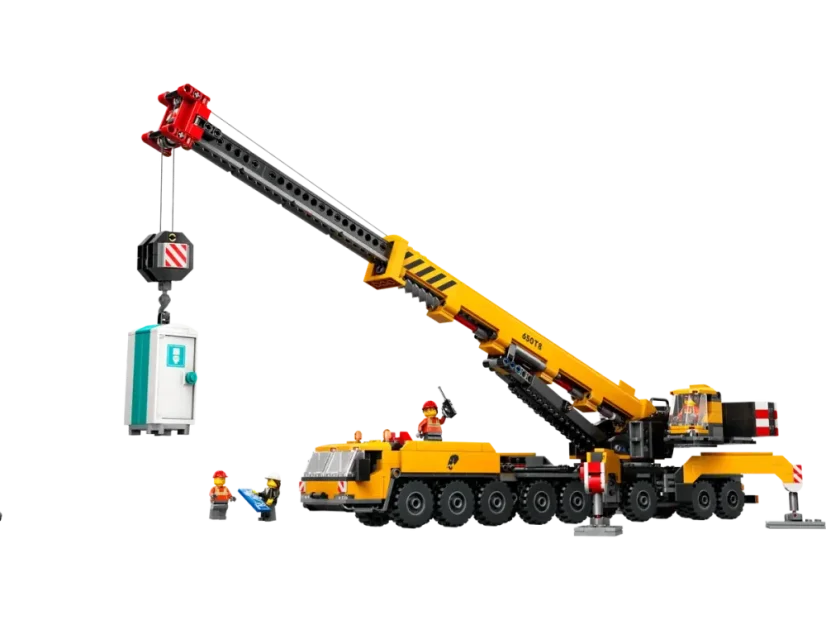 LEGO® City 60409 Žlutý pojízdný stavební jeřáb