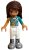 frnd0253 Friends Andrea - White Trousers, Bright Light Orange and Dark Turquoise Racing Jacket