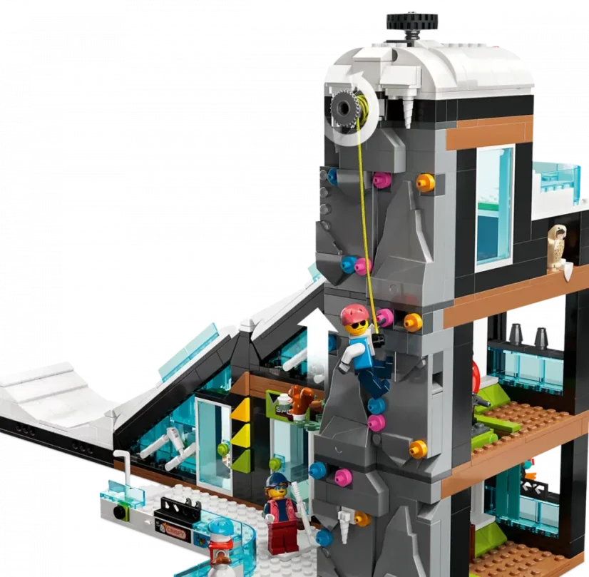 LEGO® City 60366 Centrum narciarskie i wspinaczkowe