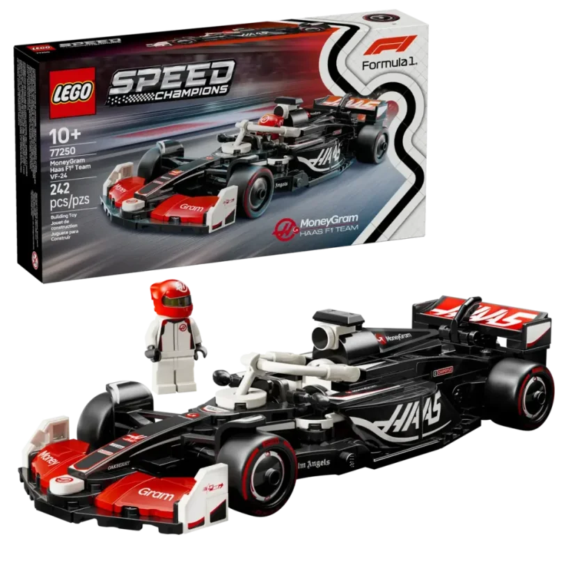 LEGO® Speed Champions 77250 Závodní auto MoneyGram Haas F1 Team VF-24