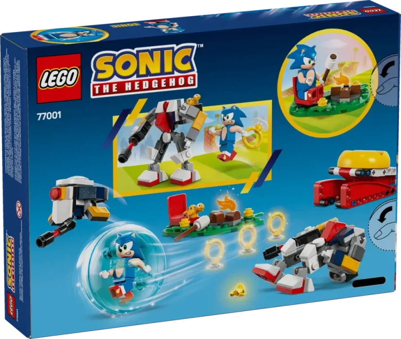 LEGO® Sonic the Hedgehog™ 77001 Sonic a souboj u táboráku