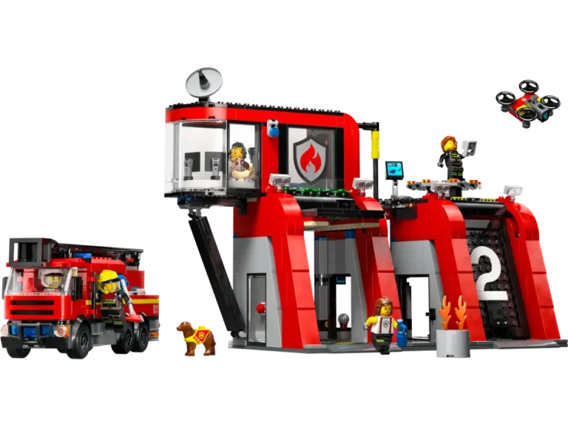 LEGO® City 60414 Fire Station with Fire Truck