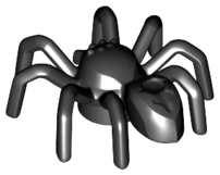 29111 Spider with Elongated Abdomen