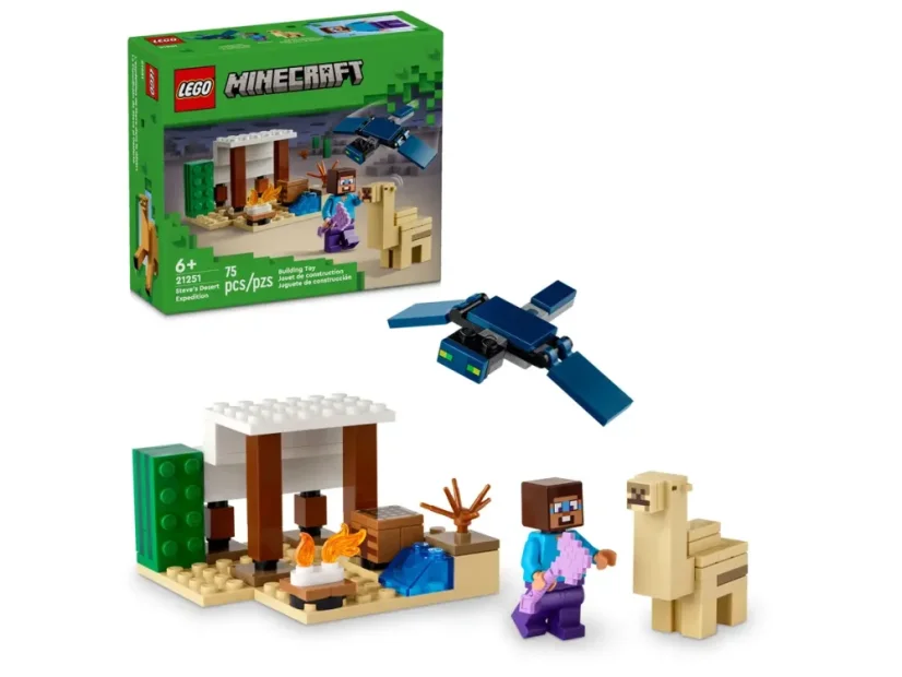 LEGO® Minecraft 21251 Stevova výprava do púšte