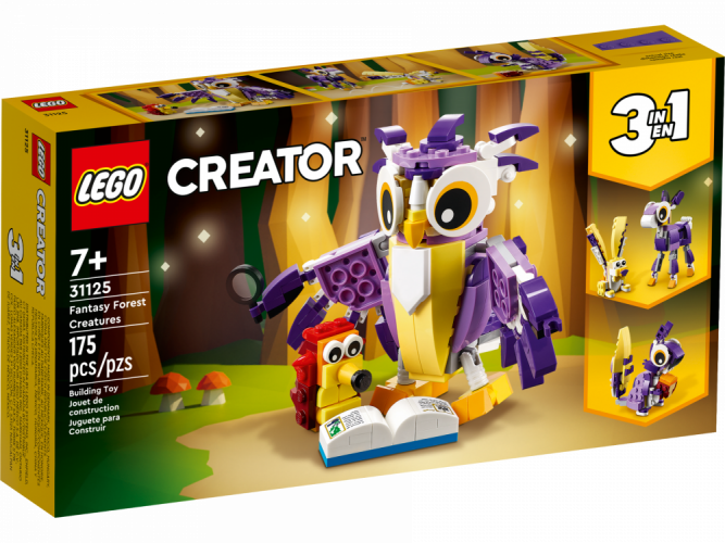 LEGO® Creator 31125 Fantazijné lesné stvorenia