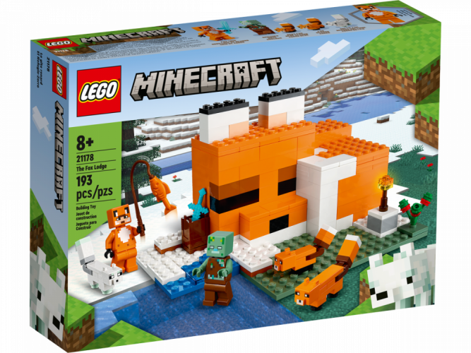 LEGO® Minecraft 21178 Siedlisko lisów