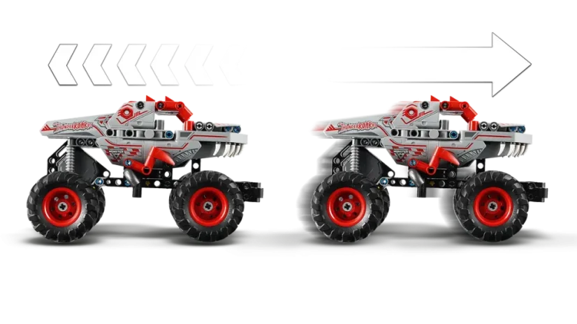 LEGO® Technic 42200 Monster Jam™ ThunderROARus™ s natahovacím motorem