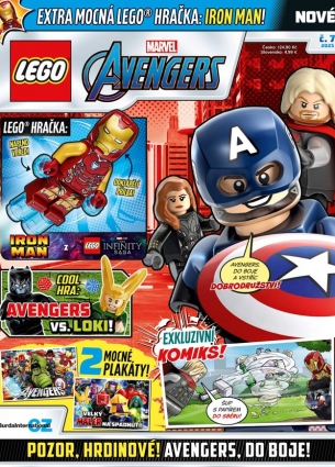 Časopis LEGO® Marvel Avengers 7/2023